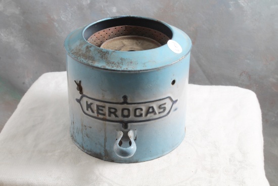 Antique Kerogas Enamelware Kerosene Stove