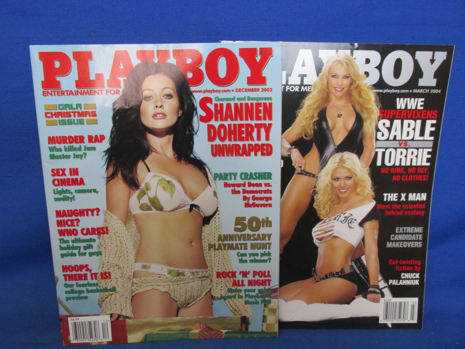 Playboy December 2003 Shannen Doherty & March | Proxibid