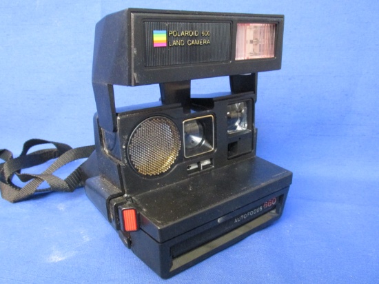 Vintage Polaroid Autofocus 660 Camera & Case