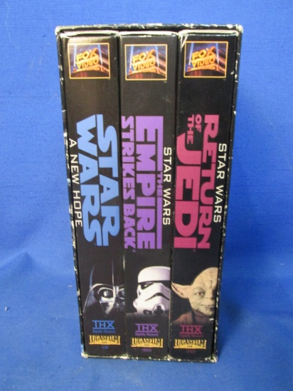Star Wars Trilogy on VHS – Fox Video & LucaFilm Ltd.