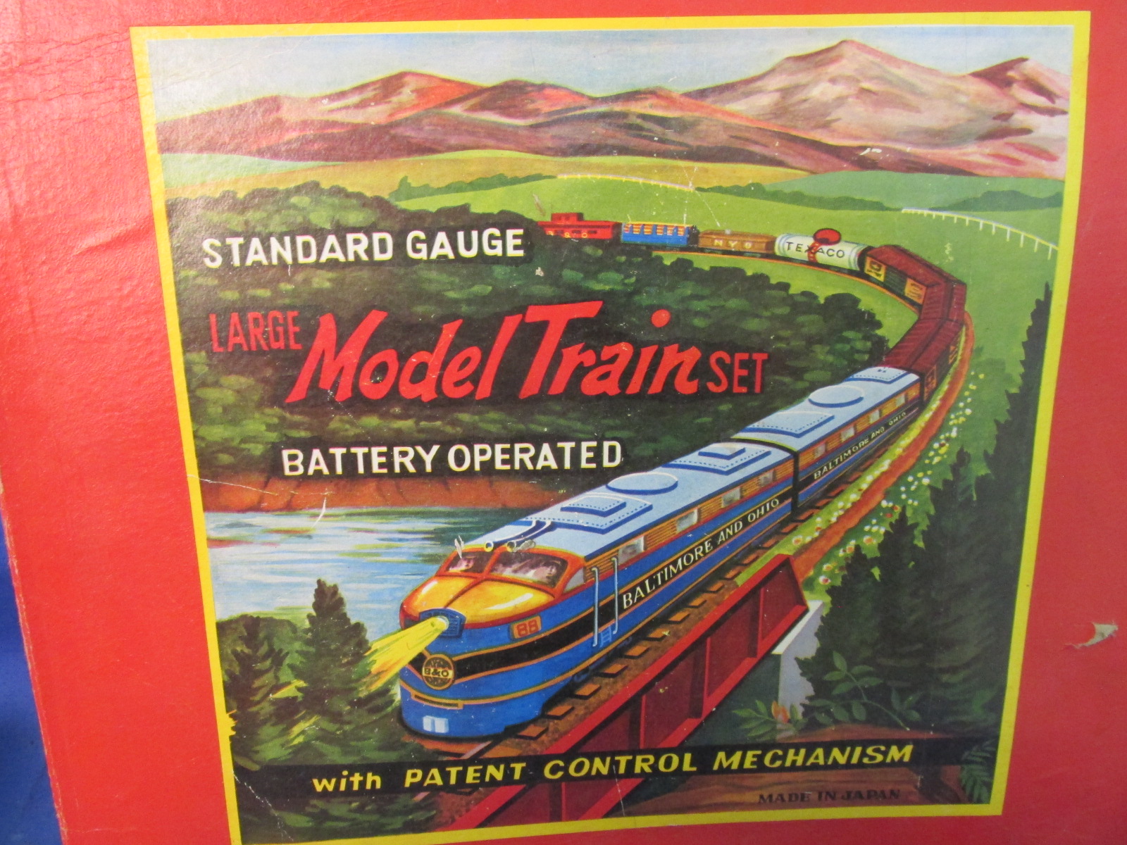 Vintage Large Model Train Set 日本製2セット Vintage Baltimore & Ohio “Standard Gauge Model | Proxibid