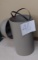 Garbage Canister w/top  30 gallon tan color