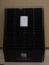Wooden 64 Slot Pamphlet Display Rack - Black 42