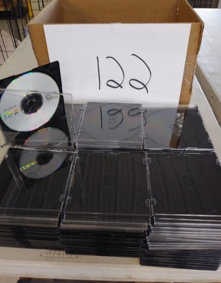 DVD Disc Holders Approx. 140 Count