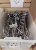 Slat wall Hooks in box 12