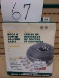 Roof & Gutter De-Icing Cable 100 feet  BRAND NEW in box