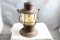 Antique Dietz New York N.P.R.R. Railroad Lantern Measures 10 1/2