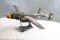 Diecast Boeing B-25J Bomber 1:100 Scale on stand