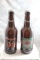 (2) Budweiser 2001 Large Beer Bottles 14 3/4