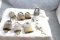 Lot of 9 Vintage Padlocks & Some Keys Trubilt 5 Disc Cylinder, American Lock Co