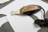 Vintage ZIPPO Electric Shears Scissors Figural Fish Shape for Children