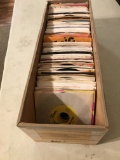 Lot of 200+ 45 rpm Records from 1950's, 60's, 70's