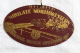 1937 U of M Gophers vs Northwestern Homecoming Pinback Nihilate Northwestern