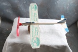 Vintage John Deere New/Old Stock 4 Legged Deer Balsa Wood  Airplane