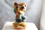 Vintage Donald Duck Chalkware Bank 7 1/2