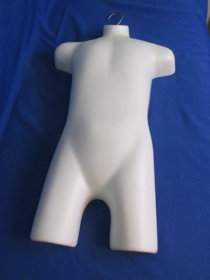 Child Mannequin – Plastic Torso – on Hanger see pix