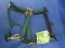 BMB Colt Sized Premium Halter – Solid Brass Hardware, Side Snap 300-500 lbs Green