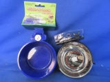 Slide-N-Lock Pet Crock Plastic & Snappy Fit Water/Feed Bowl (Stainless)
