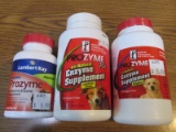 Prozyme & Prozyme Plus – naturals Supplements for Dogs & Cats 2  7oz, 1  3 oz