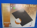Heated Pet Mat Model HM-80M  70 Watts – Medium 17”x 24”  NIB