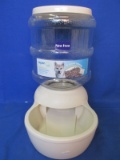 Aspen Pet LeBistro 10 Lb Dry Food Dispenser Dish (for cafeteria feeding smarter/multiples)