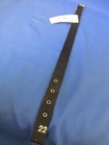 Hamilton 22” L x 1” W Deluxe Nylon Dog Collar – Black