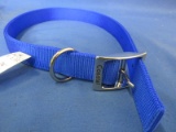 Coastal 24” L Blue Nylon Dog Collar