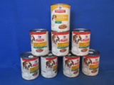 8 Cans of Hill's Science Diet Puppy Food (one marked for < 1 year old) -13 oz Cans
