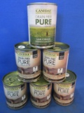 8 Cans of Canidae Grain Free Pure Dog Food 7 Lamb, Turkey,& Chicken; 1 Lamb -  (13 oz)