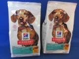 2  4 lb Bags Hill's Science Diet Perfect Weight For Small & Mini Adult Dogs