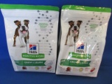4  3 1/2Lb Bags of Hills Science Diet Bioactive Recipe Grow & Learn Puppy Food