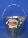 Brand New – Little Giant Stainless Steel Dairy Pail -9 Quart – Seamless & Sanitary