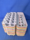 Lot of 4 Ware Farm Fresh Egg Carton – 2x6 – 5 Pack in asst. Colors