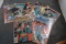 7 Vintage DC Comic Books Super Heros Tarzan, Superman, Batman 20 Cent +