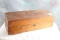 Primitive Dovetailed Wooden Pencil or Pen & Ink Desk Box Push Button Opening