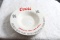 Vintage COORS BEER Advertising Glass Ashtray America's Fine light Beer