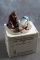 Norman Rockwell Figurine Huckleberry Finn Listening 1980 IN BOX