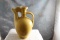 Red Wing Art Pottery Yellow Vase Ewer 8 1/2