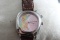 1963 Disney Tinkerbell Wristwatch with Leather Band It's A Small World Music