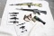 Vintage Lot of Toy/Model Guns & One Bomb 2 Rifles are 15