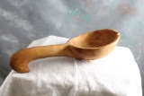 Primitive Maple? Wooden Ladle Spoon Measures 10
