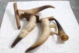 Vintage Lot of 4 Horns (3) 10