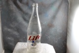 1950 LIFE Soda Pop Bottle 26 oz Bride & Groom Logo Cedar Rapids Iowa