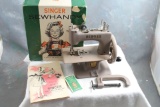 1953 SINGER SEWHANDY Model 20 Sewing Machine Orig Box Manual & C Clamp