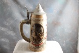 BUDWEISER BEER STEIN W/LID 17th Century Brewing Ltd. Ed A Series