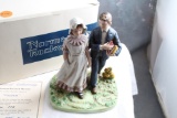 Norman Rockwell Figurine VACATION Rockwell Museum COA #113 1982 IN BOX