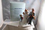 Norman Rockwell Figurine America Collection GRAMPS 1991 IN BOX