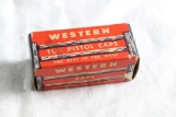 Box of 5 Rolls of Western Repeating Toy Pistol Caps in Box For Gene Autry