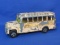 Vintage Metal School Bus Toy – 9” long – By Hubley – Made in USA