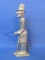 Vintage Metal Bottle Opener & Corkscrew “Old Snifter” Gentleman in Top Hat – 5 3/4” tall